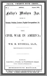 The Civil War in America: Fuller's Modern Age, August 1861 — William Howard, Sir Russell cover