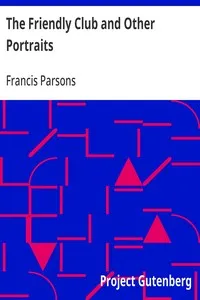 The Friendly Club and Other Portraits cover