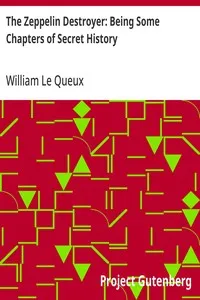The Zeppelin Destroyer: Being Some Chapters of Secret History — William Le Queux cover