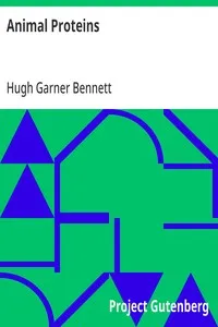 Animal Proteins — Hugh Garner Bennett cover
