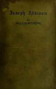 Addison — William John Courthope cover