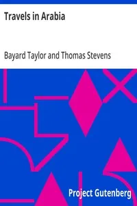 Travels in Arabia — Bayard Taylor cover