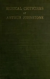 Musical Criticisms cover