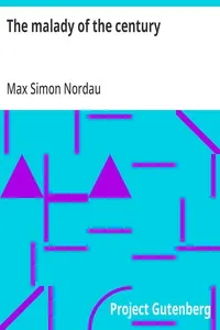 The malady of the century cover