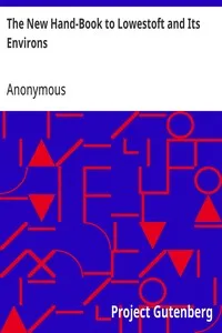 The New Hand-Book to Lowestoft and Its Environs — Anonymous cover