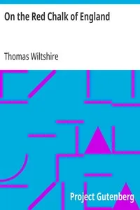 On the Red Chalk of England — Thomas Wiltshire cover