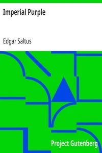 Imperial Purple — Edgar Saltus cover