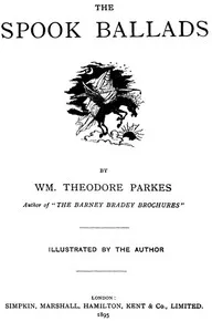 The Spook Ballads — William Theodore Parkes cover