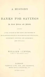 A History of Banks for Savings in Great Britain and Ireland cover