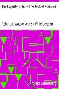 The Expositor's Bible: The Book of Numbers cover