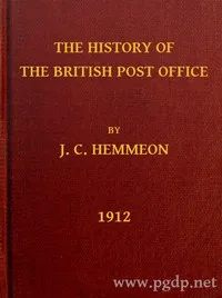 The History of the British Post Office cover