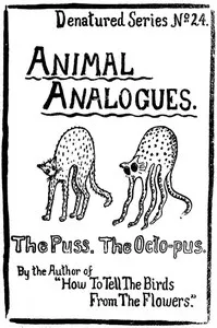 Animal Analogues: Verses and Illustrations — Robert Williams Wood cover