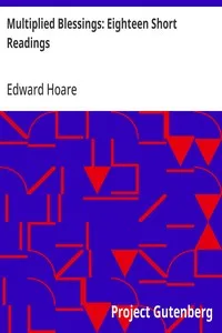 Multiplied Blessings: Eighteen Short Readings cover