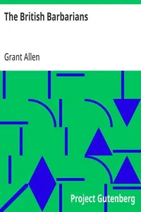 The British Barbarians — Grant Allen cover