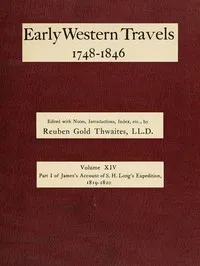 James's Account of S. H. Long's Expedition, 1819-1820, part 1 — Edwin James cover