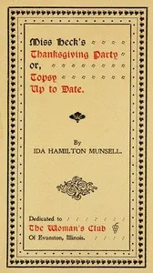 Miss Heck's Thanksgiving Party; or, Topsy Up To Date — Ida Hamilton Munsell cover