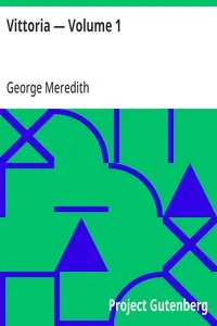 Vittoria — Volume 1 — George Meredith cover
