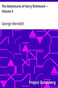 The Adventures of Harry Richmond — Volume 5 — George Meredith cover