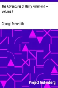 The Adventures of Harry Richmond — Volume 7 — George Meredith cover