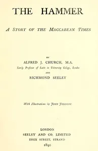 The Hammer: A Story of the Maccabean Times cover