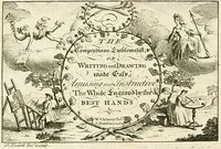 Writing and Drawing Made Easy, Amusing and Instructive: Containing the Whole Alphabet in All the Characters Now Us'd, Both in Printing and Penmanship — William Chinnery cover