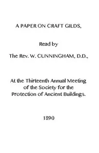 Craft Gilds cover