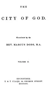 The City of God, Volume II — of Hippo, Saint Augustine cover