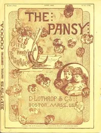 The Pansy Magazine, April 1886 — Various cover