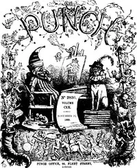 Punch, or the London Charivari, Vol. 109, 16th November, 1895 cover