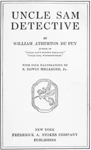 Uncle Sam, Detective — William Atherton DuPuy cover