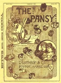 The Pansy Magazine, February 1886 — Various cover