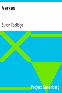 Verses — Susan Coolidge cover