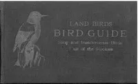 Bird Guide: Land Birds East of the Rockies, from Parrots to Bluebirds cover
