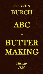 ABC Butter Making: A Hand-Book for the Beginner cover