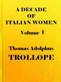 A Decade of Italian Women, vol. 1 (of 2) cover