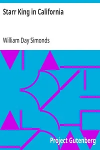 Starr King in California — William Day Simonds cover