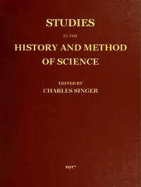 Studies in the History and Method of Science, vol. 1 (of 2) — Anonymous cover