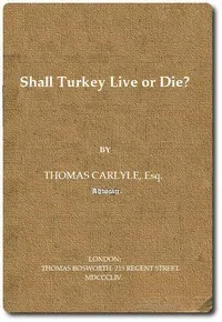 Shall Turkey Live or Die? cover