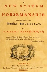 A New System of Horsemanship — Claude Bourgelat cover
