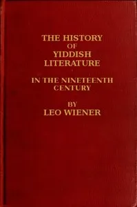 The History of Yiddish Literature in the Nineteenth Century cover