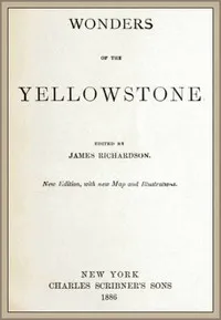 Wonders of the Yellowstone cover