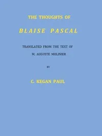 The Thoughts of Blaise Pascal cover