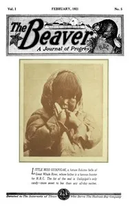 The Beaver, Vol. 1, No. 05, February, 1921 cover