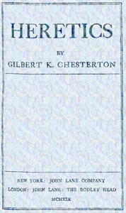 Heretics — G. K. (Gilbert Keith) Chesterton cover