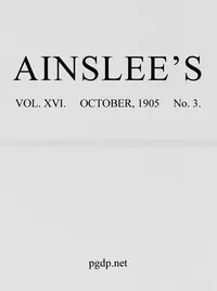 Ainslee's magazine, Volume 16, No. 3, October, 1905 cover