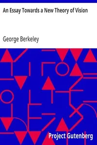 An Essay Towards a New Theory of Vision cover