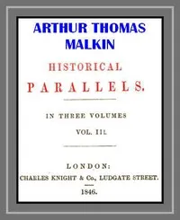Historical Parallels, vol. 3 (of 3) cover