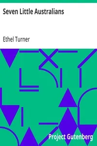 Seven Little Australians — Ethel Turner cover