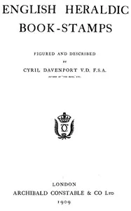 English Heraldic Book-stamps cover