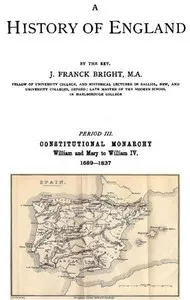 A History of England, Period III. Constitutional Monarchy — J. Franck (James Franck) Bright cover